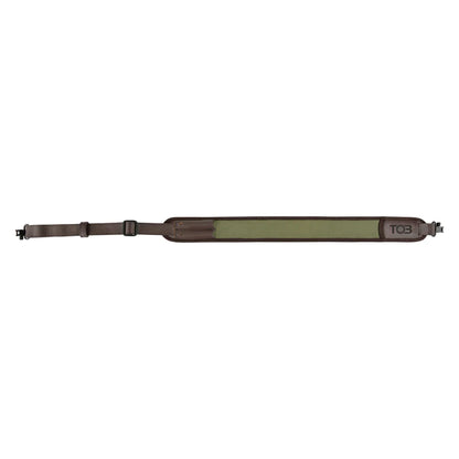 TOB Adjustable Neoprene Rifle / Shotgun Sling Green