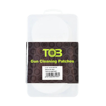Gun Cleaning Patches Round 200 pcs For .40, .45, .50, 20G, 28G, 410G