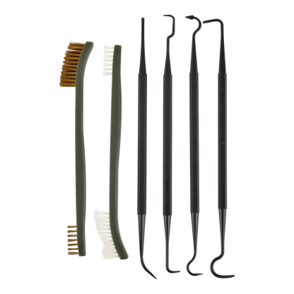 Gun Cleaning Tools Combo Pack 6 In 1 Kit